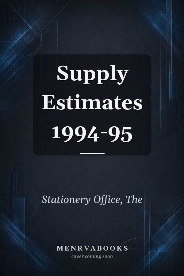 Supply Estimates 1994-95