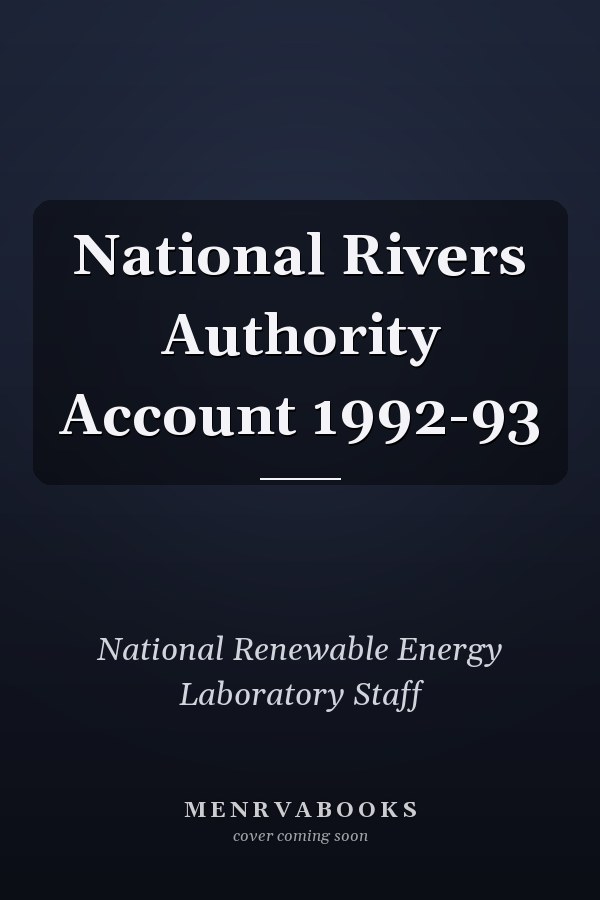National Rivers Authority Account 1992-93