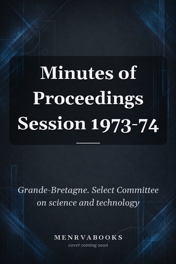 Minutes of Proceedings Session 1973-74