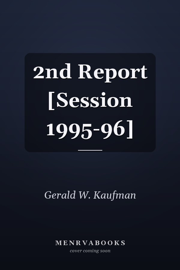 2nd Report [Session 1995-96]