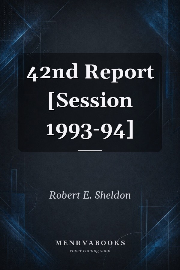 42nd Report [Session 1993-94]