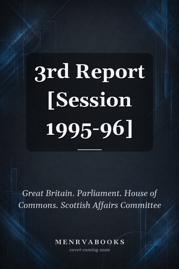 3rd Report [Session 1995-96]