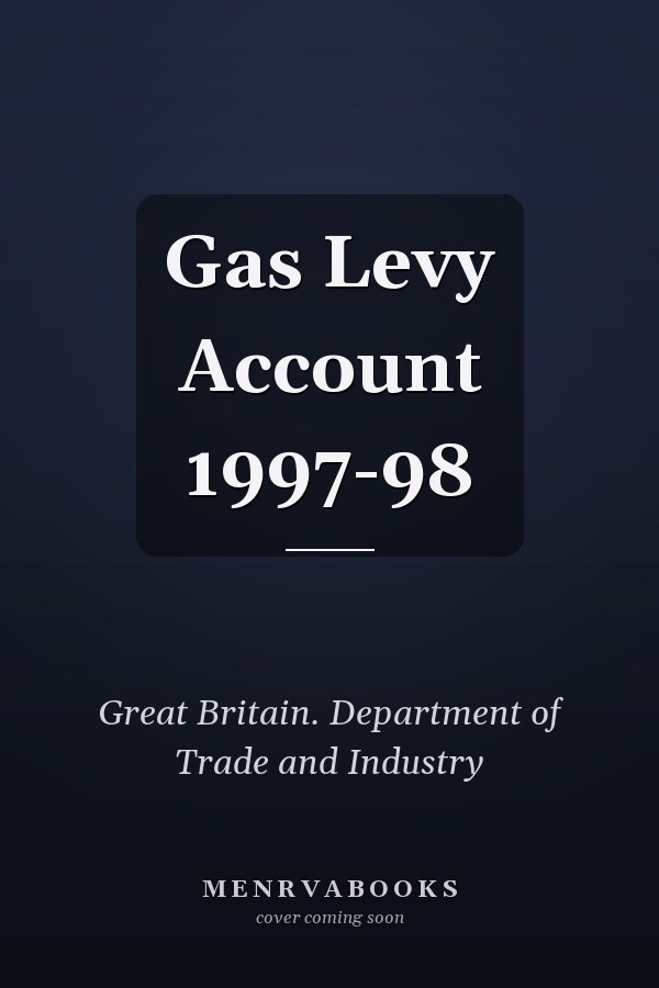Gas Levy Account 1997-98
