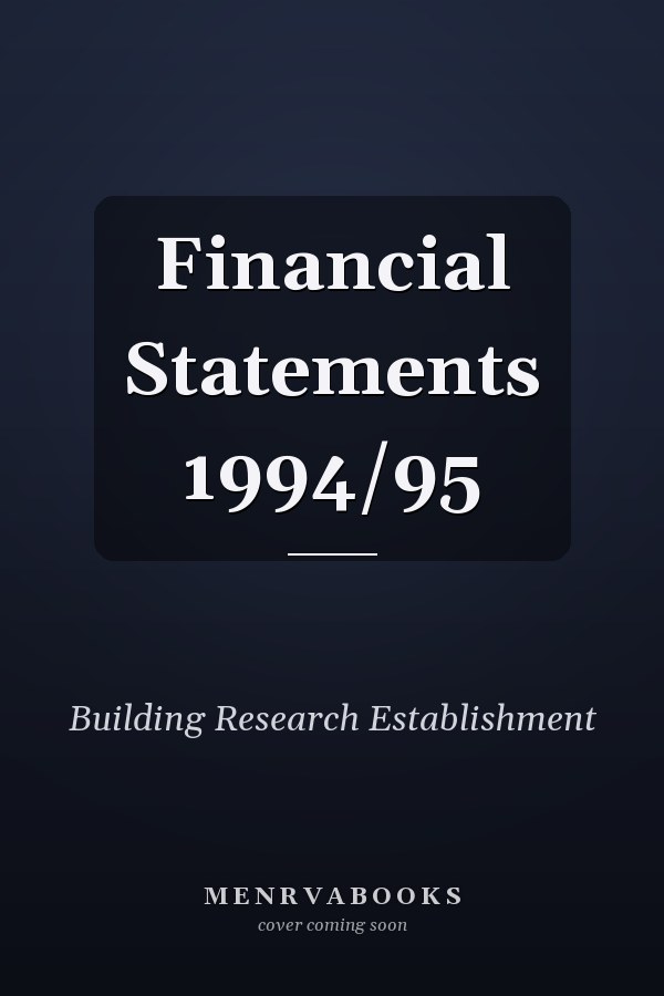 Financial Statements 1994/95