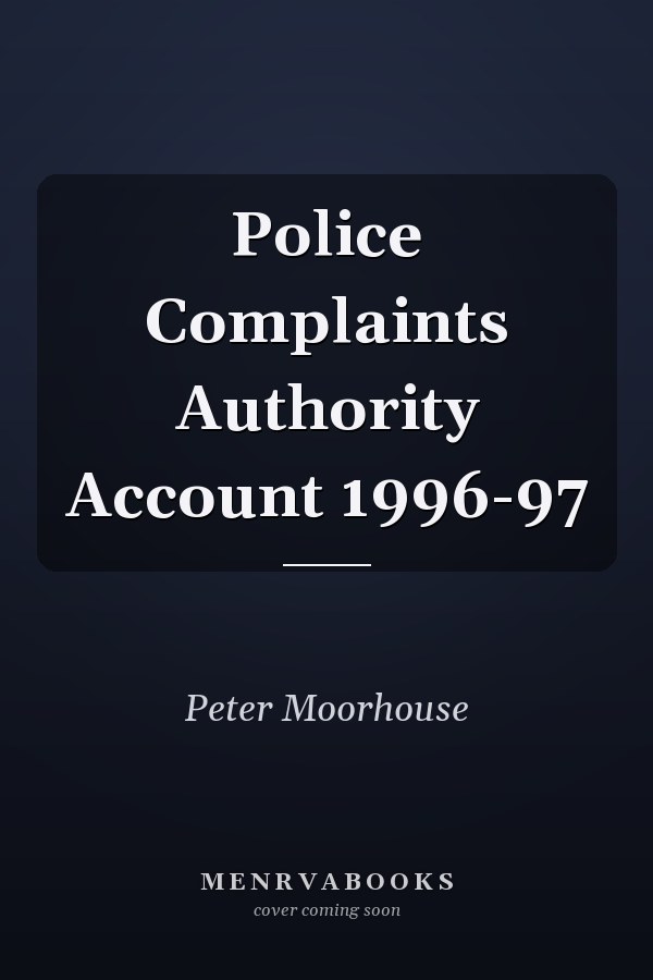 Police Complaints Authority Account 1996-97
