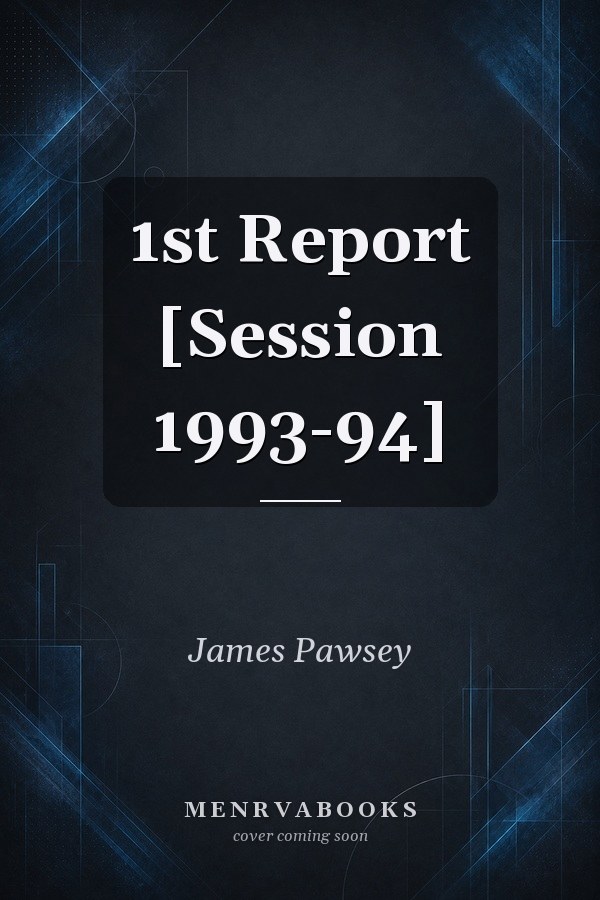 1st Report [Session 1993-94]