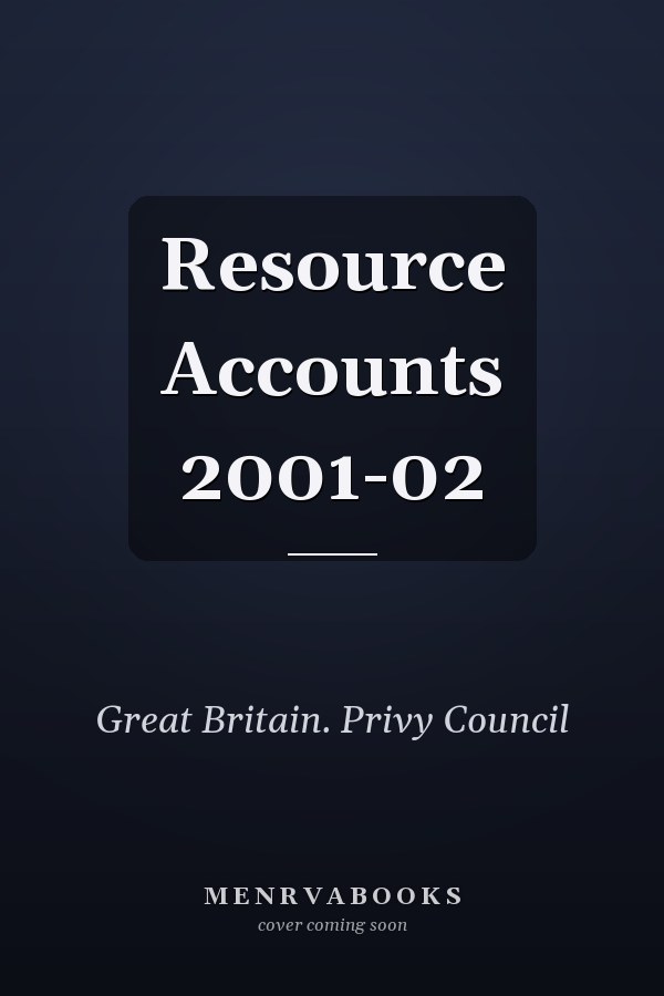 Resource Accounts 2001-02