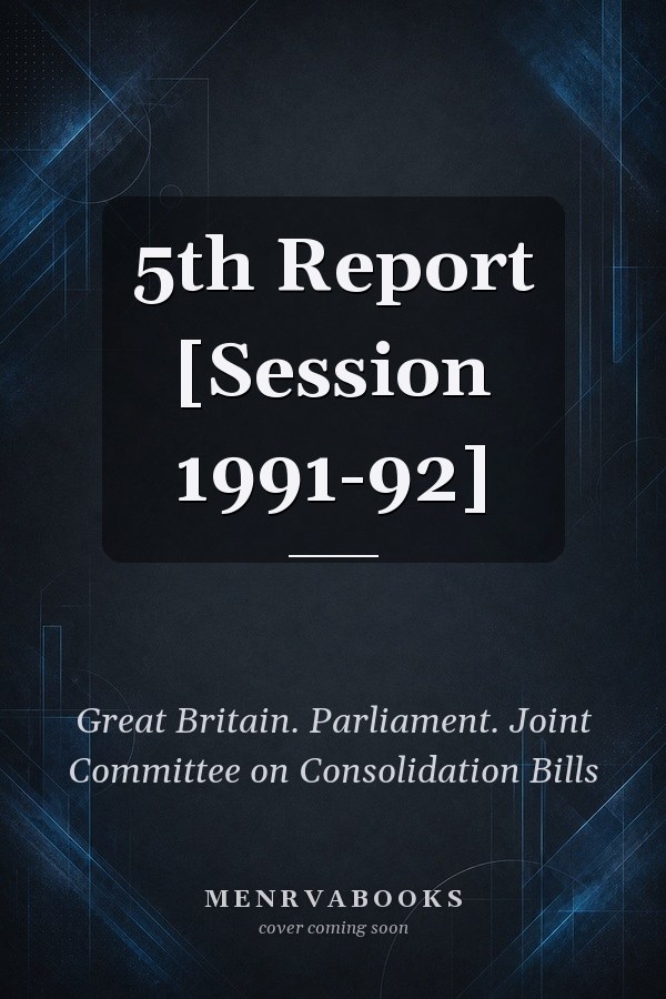5th Report [Session 1991-92]