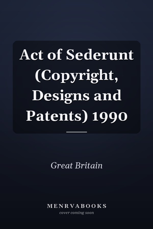 Act of Sederunt (Copyright, Designs and Patents) 1990