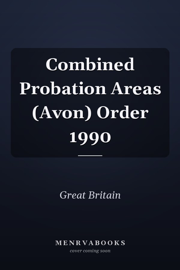 Combined Probation Areas (Avon) Order 1990