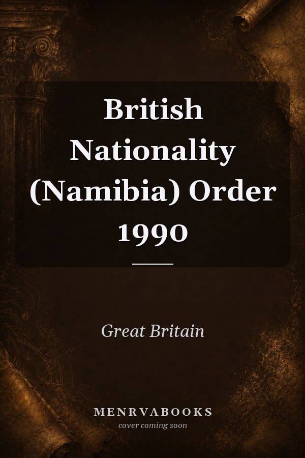 British Nationality (Namibia) Order 1990