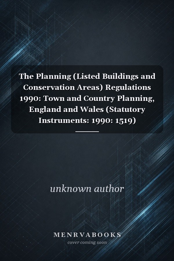 The Planning (Listed Buildings and Conservation Areas) Regulations 1990: Town and Country Planning, England and Wales (Statutory Instruments: 1990: 1519)