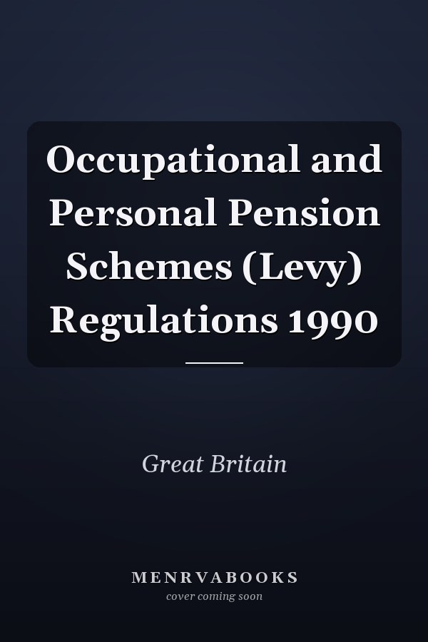 Occupational and Personal Pension Schemes (Levy) Regulations 1990