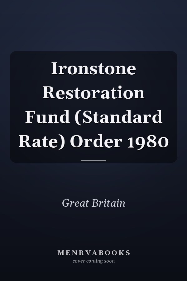 Ironstone Restoration Fund (Standard Rate) Order 1980