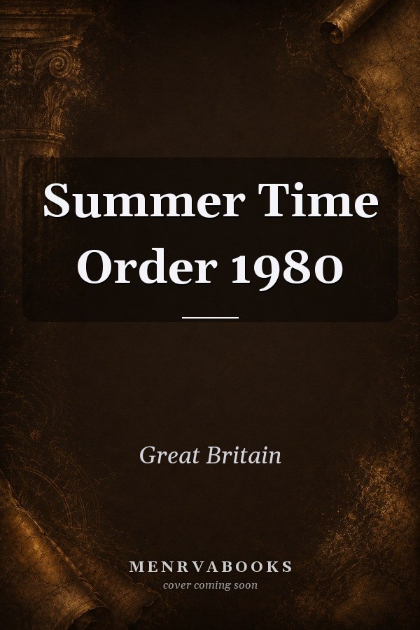 Summer Time Order 1980