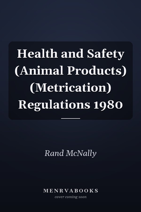Health and Safety (Animal Products) (Metrication) Regulations 1980