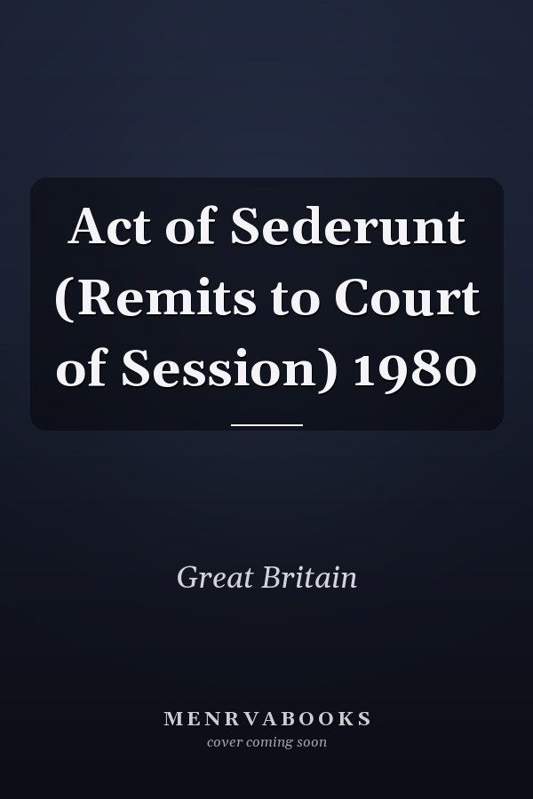 Act of Sederunt (Remits to Court of Session) 1980