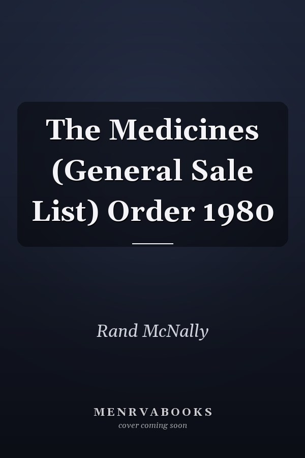 The Medicines (General Sale List) Order 1980