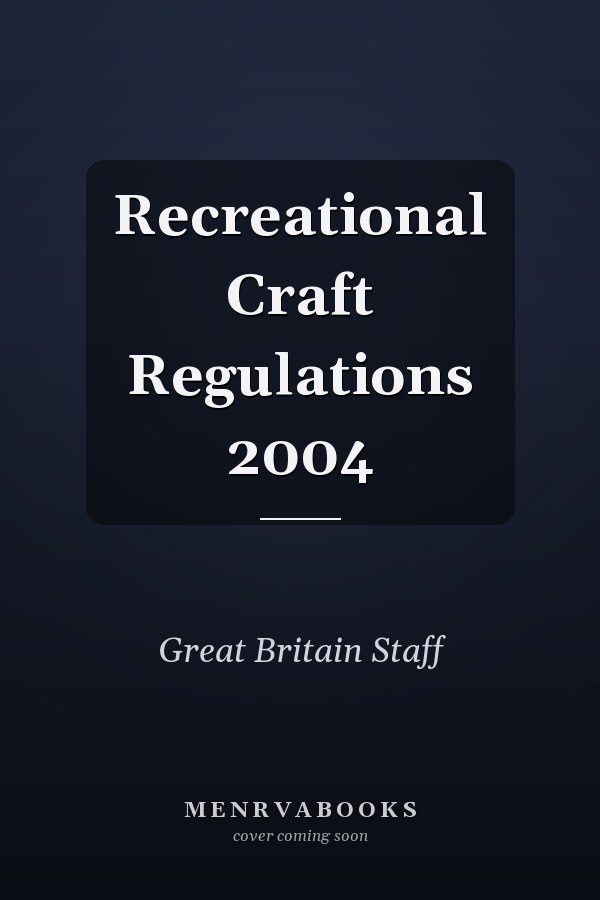 Recreational Craft Regulations 2004