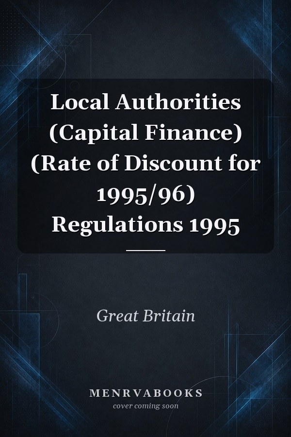 Local Authorities (Capital Finance) (Rate of Discount for 1995/96) Regulations 1995