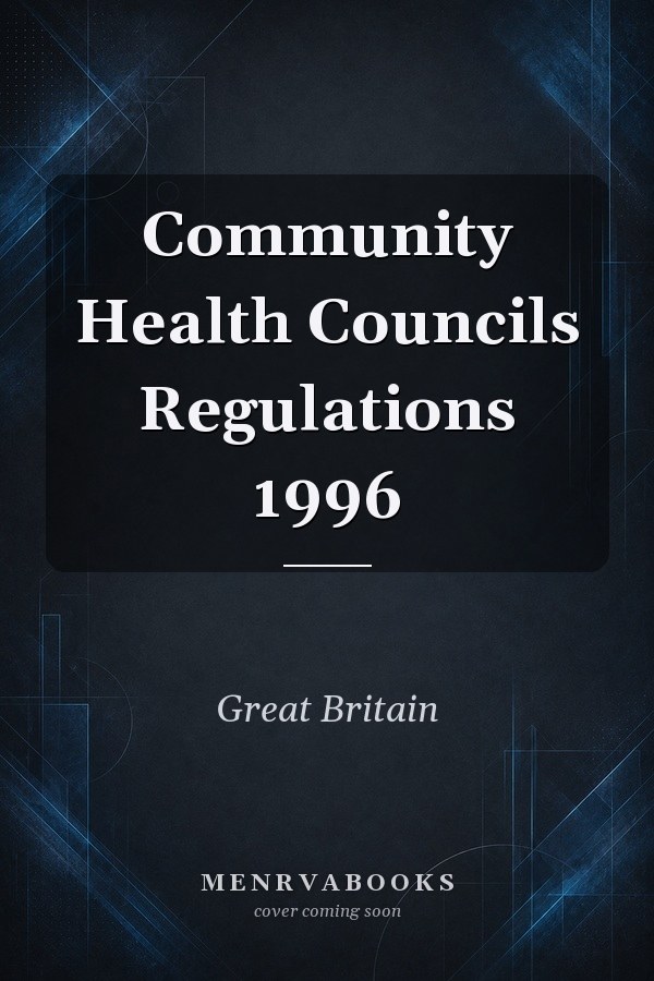 Community Health Councils Regulations 1996