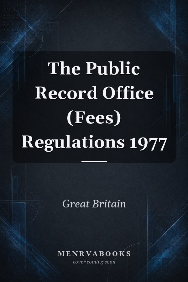 The Public Record Office (Fees) Regulations 1977