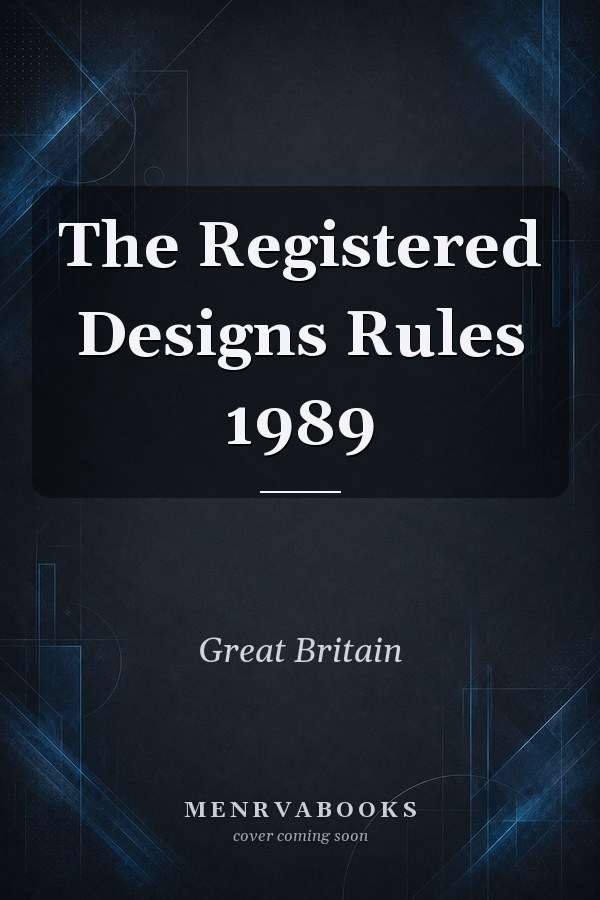The Registered Designs Rules 1989