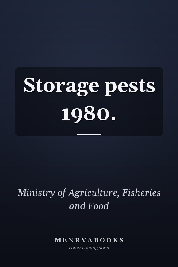 Storage pests 1980.