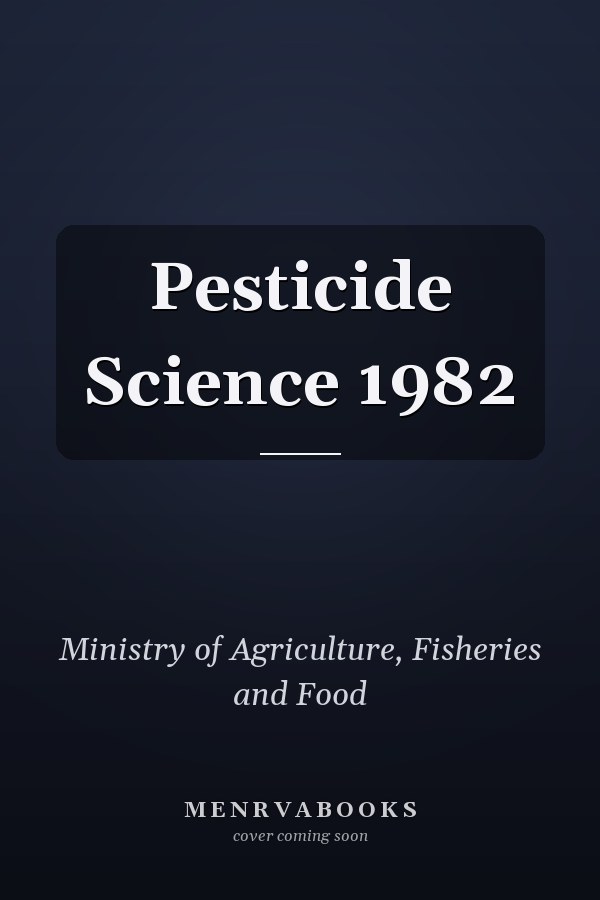 Pesticide Science 1982