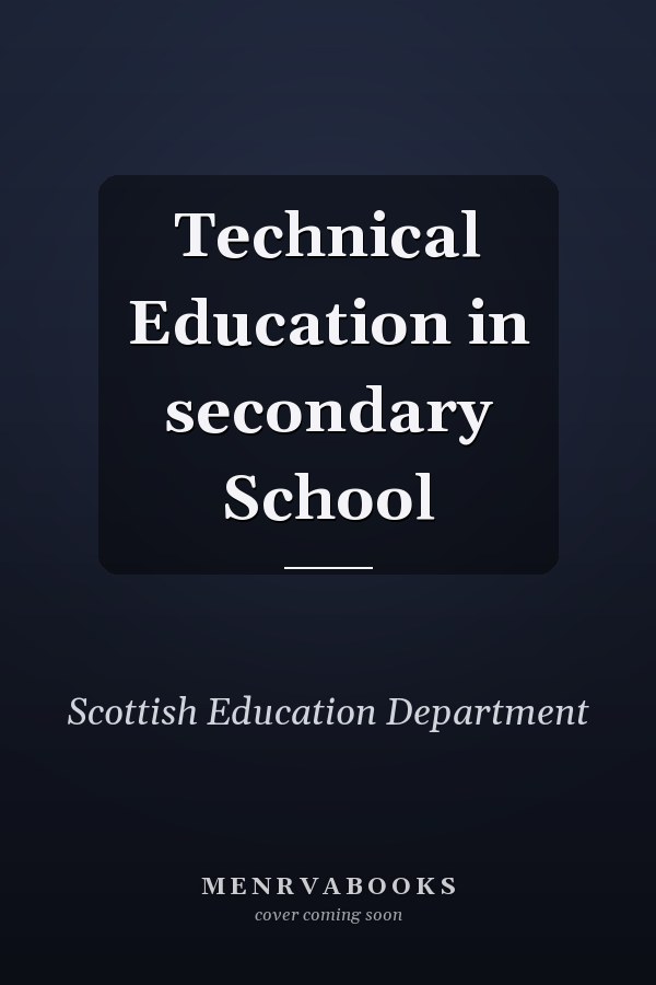 Technical Education in secondary School