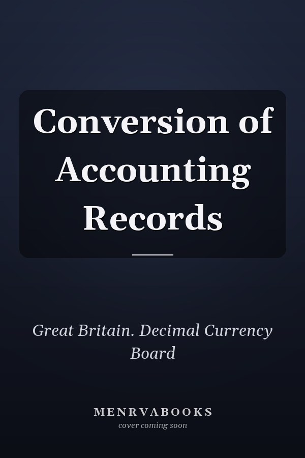 Conversion of Accounting Records