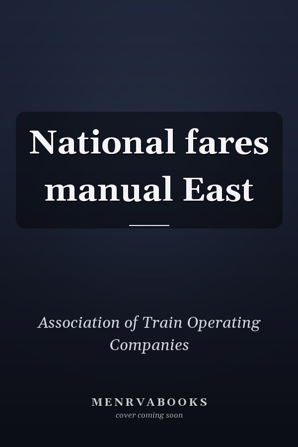 National fares manual East