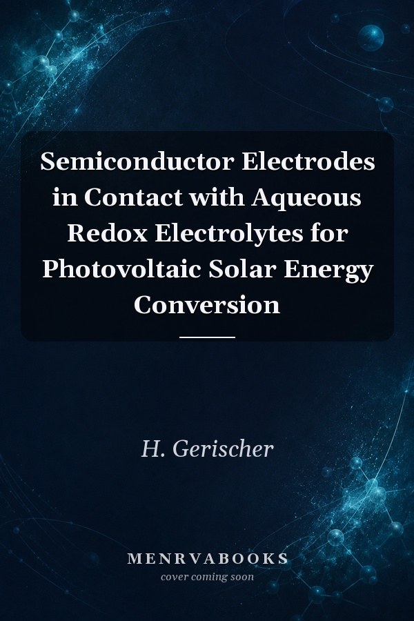 Semiconductor Electrodes in Contact with Aqueous Redox Electrolytes for Photovoltaic Solar Energy Conversion