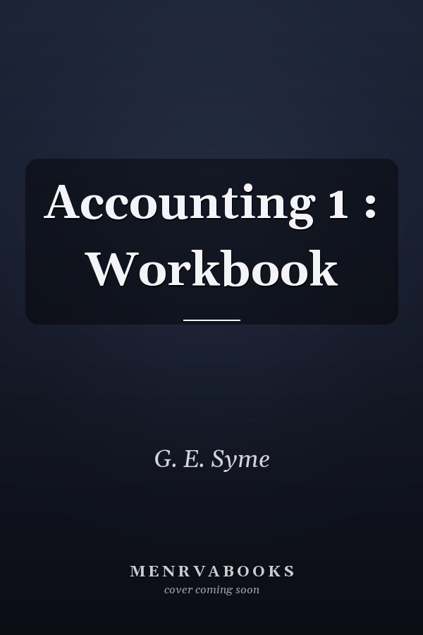 Accounting 1 : Workbook