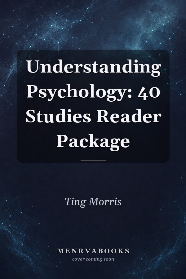 Understanding Psychology: 40 Studies Reader Package