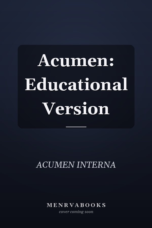 Acumen: Educational Version