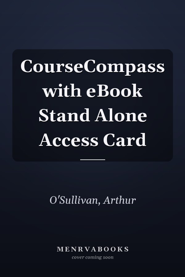 CourseCompass with eBook Stand Alone Access Card