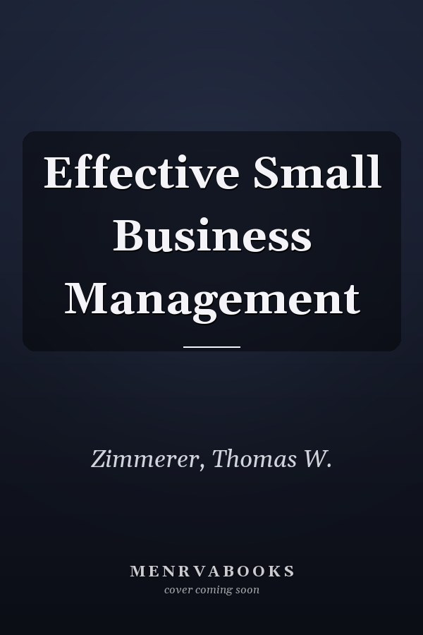 Effective Small Business Management