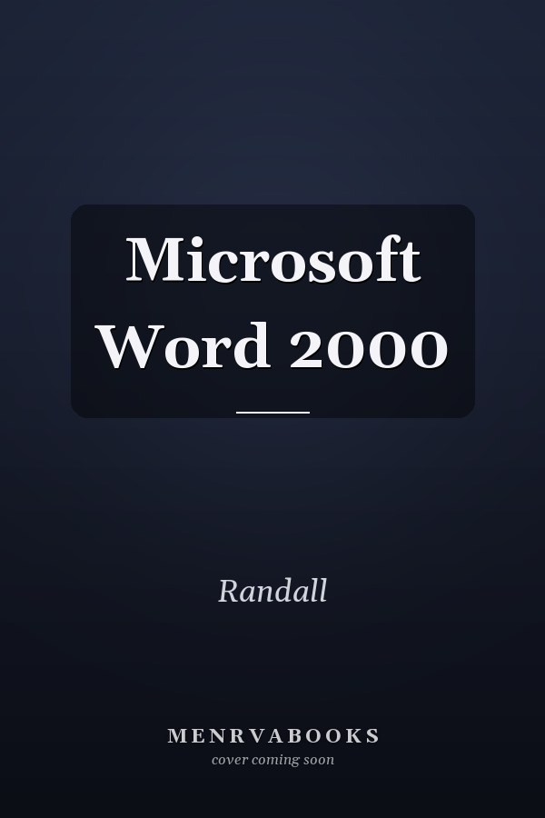 Microsoft Word 2000