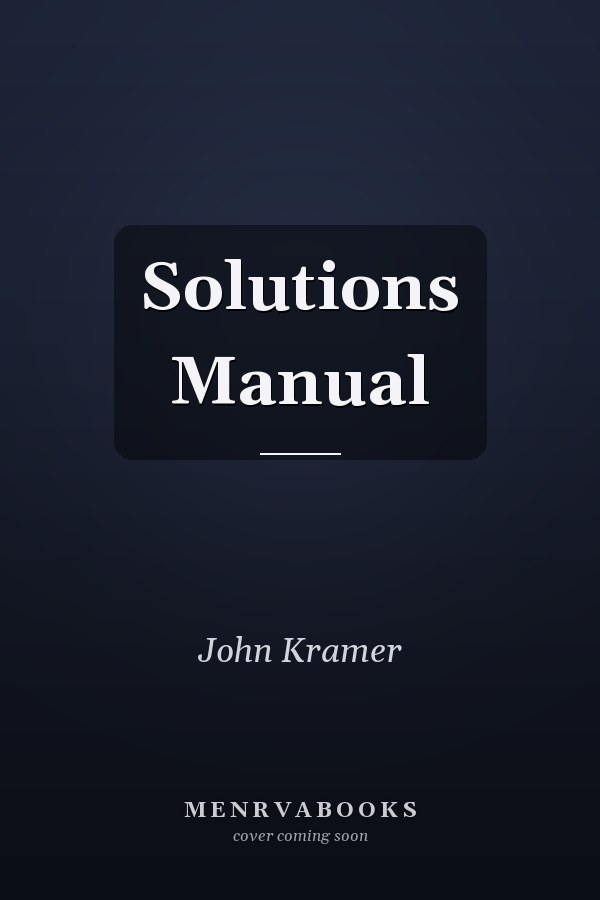 Solutions Manual