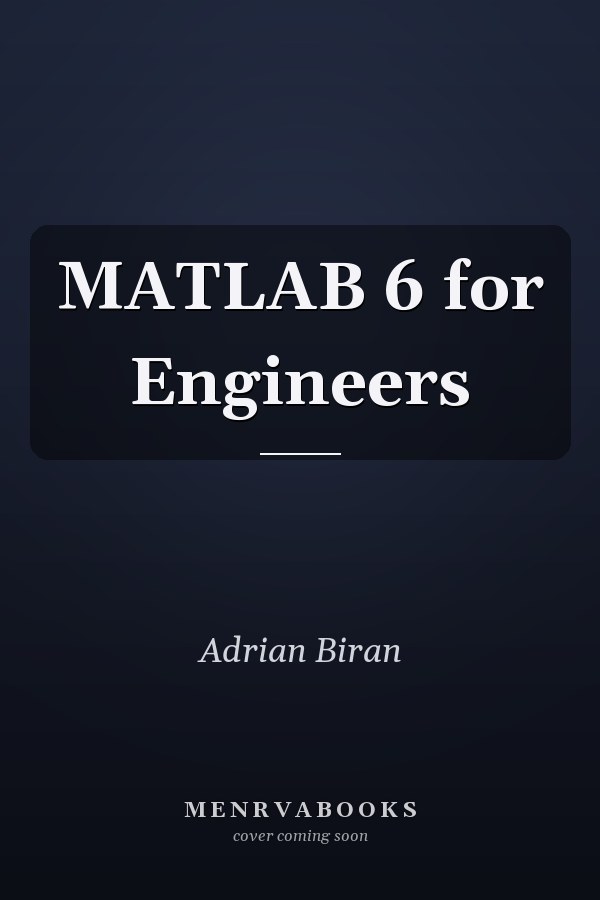 MATLAB 6 for Engineers