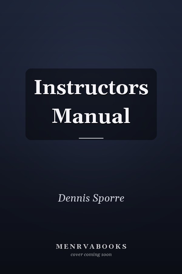 Instructors Manual