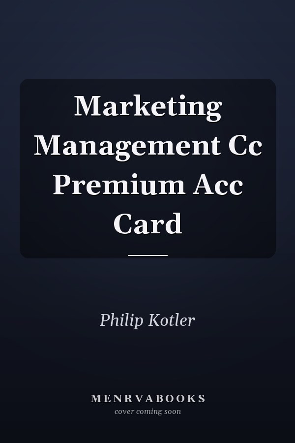 Marketing Management Cc Premium Acc Card