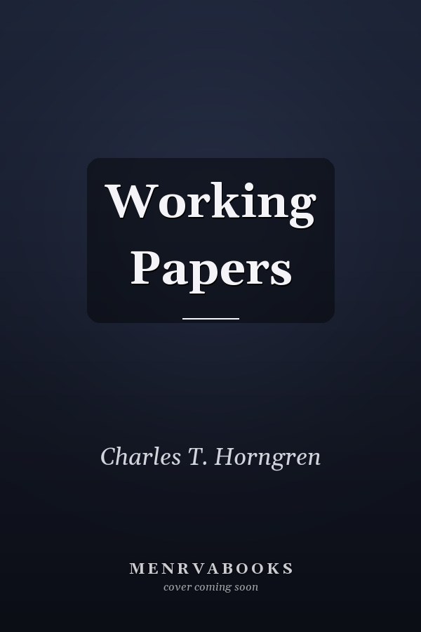 Working Papers
