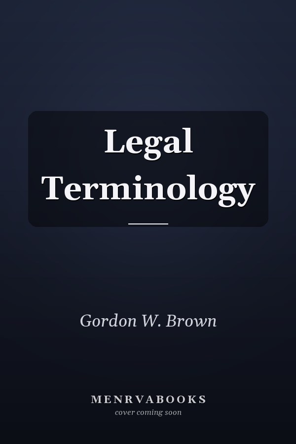 Legal Terminology