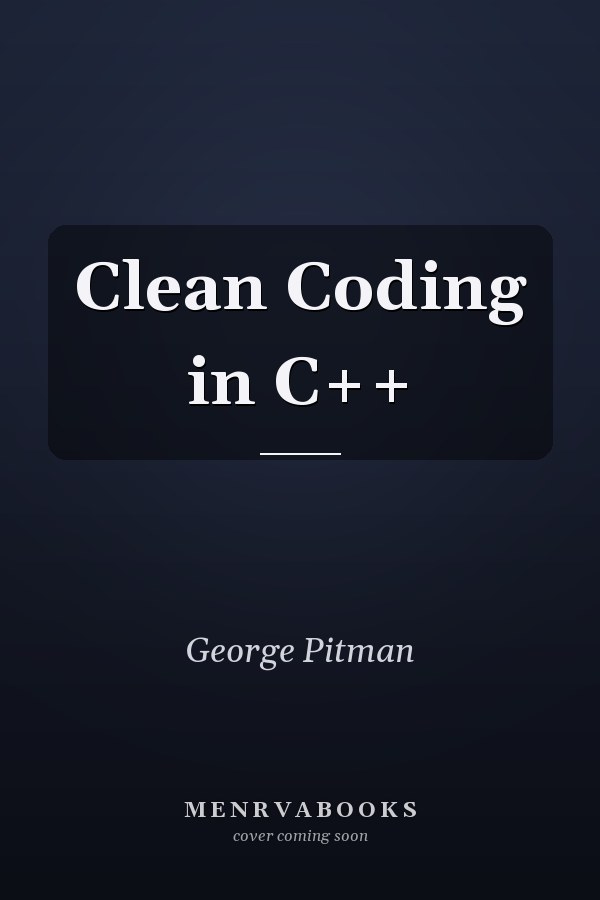Clean Coding in C++
