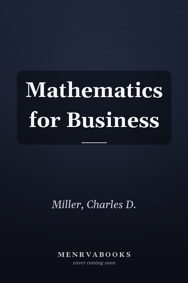 Mathematics for Business