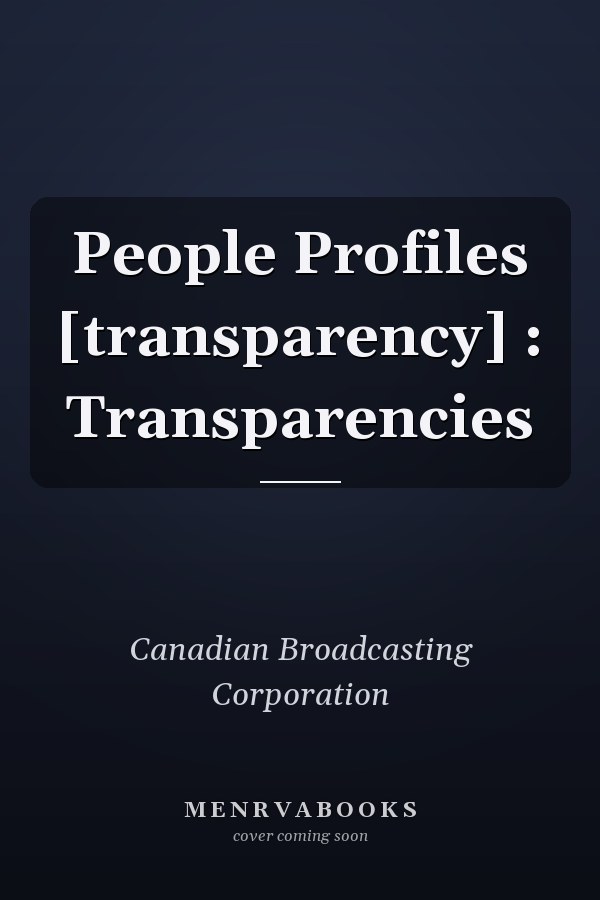 People Profiles [transparency] : Transparencies
