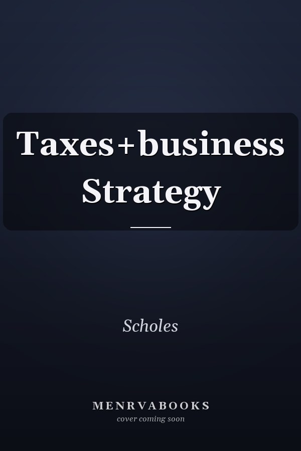 Taxes+business Strategy
