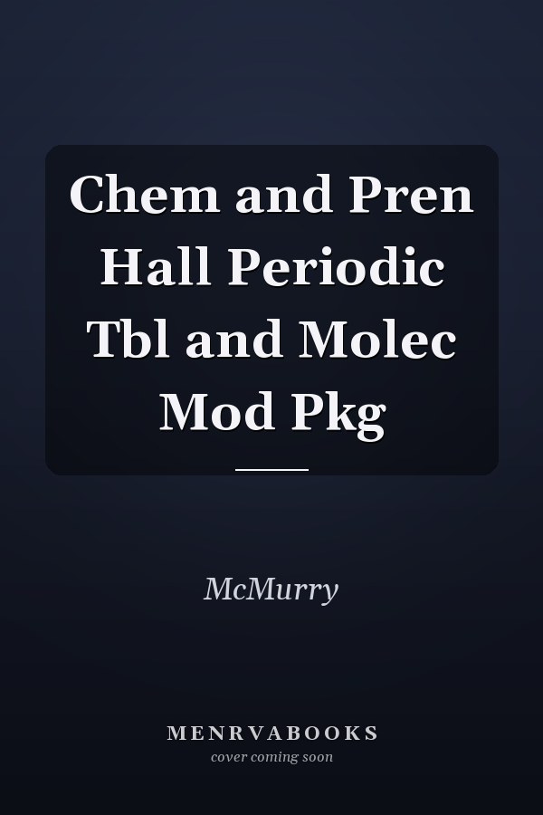 Chem and Pren Hall Periodic Tbl and Molec Mod Pkg